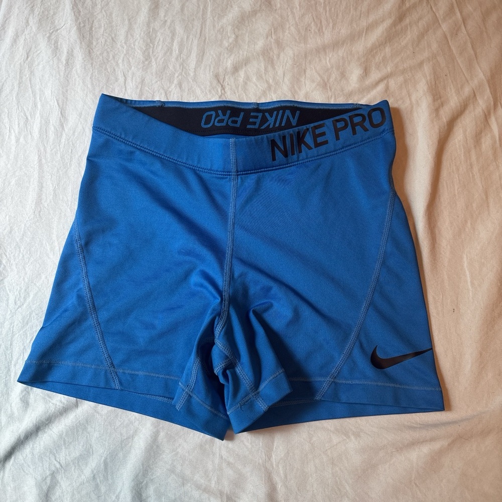 Nike Blue Athletic Shorts